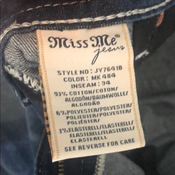 Miss Me signature boot jeans - Picture 4 of 4